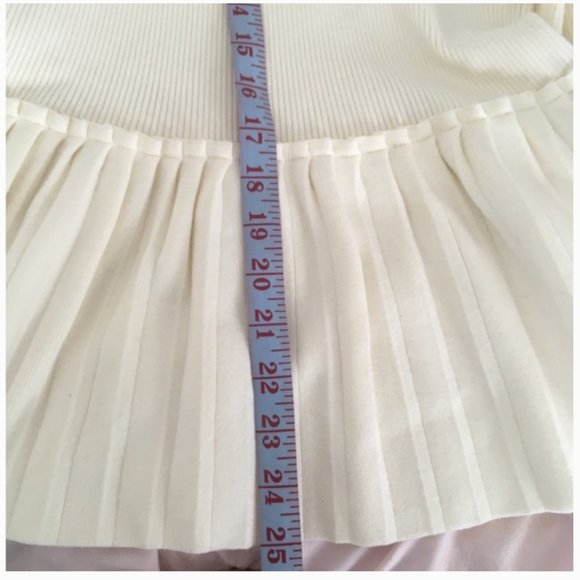 Ted Baker lislie Peplum Ivory/White Sweater - TB  4 - Picture 12 of 15